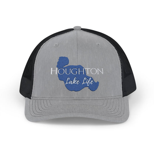 Houghton Lake Life Trucker Hat - Michigan Lake
