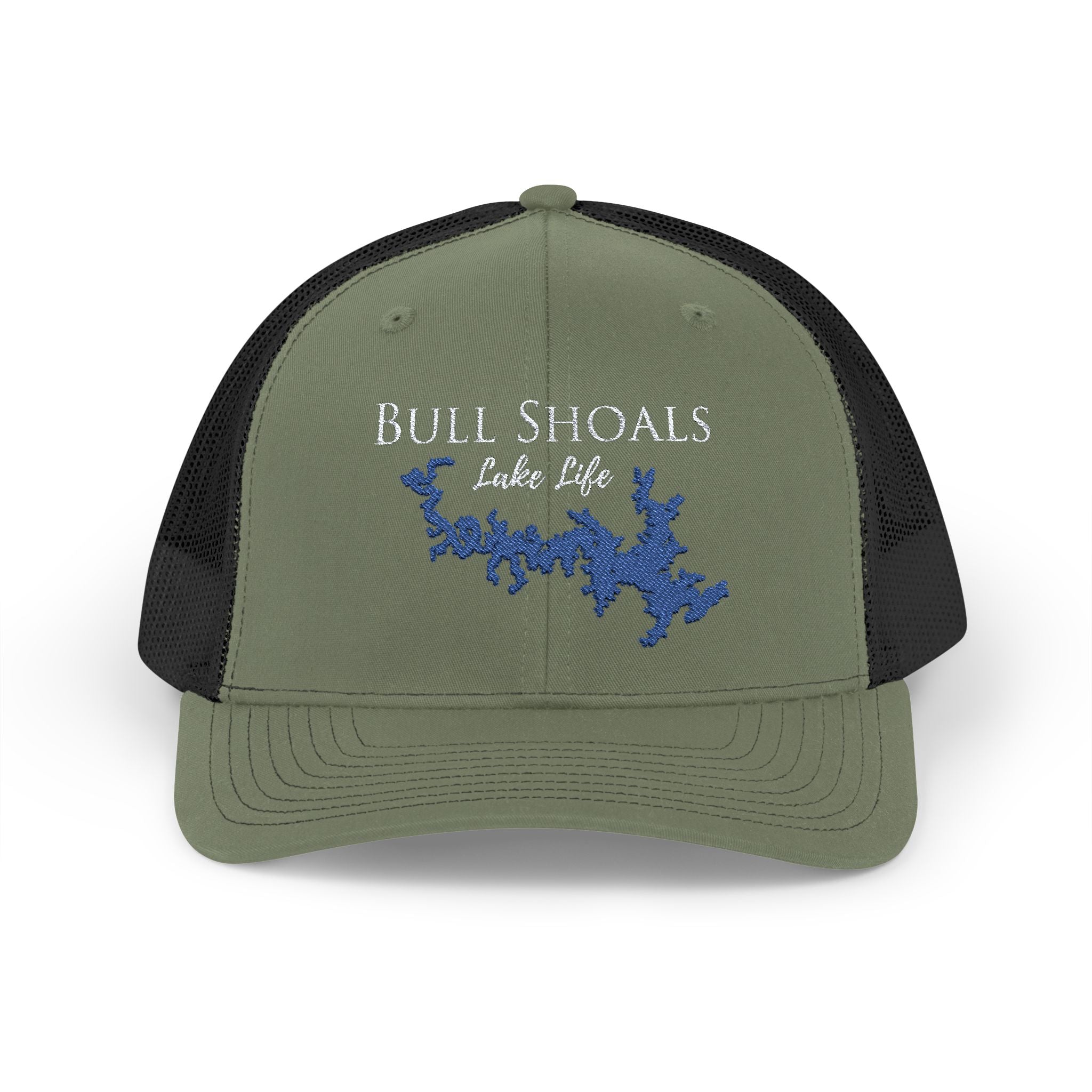 Bull Shoals Lake Life Trucker Hat -  Arkansas and Missouri Lake