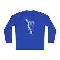 Toledo Bend Lake Life Dri-fit Boating Shirt – Breathable Material – Men's Long Sleeve Moisture Wicking Tee – Louisiana and Texas Lake