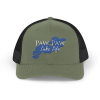 Paw Paw Lake Life Trucker Hat - Michigan Lake
