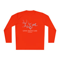 Lewis Smith Lake Dri-fit Boating Shirt – Breathable Material – Men's Long Sleeve Moisture Wicking Tee – Alabama Lake