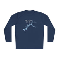 Watts Bar Lake Life Dri-fit Boating Shirt – Breathable Material – Men's Long Sleeve Moisture Wicking Tee – Tennessee Lake
