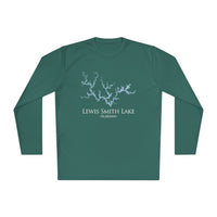 Lewis Smith Lake Dri-fit Boating Shirt – Breathable Material – Men's Long Sleeve Moisture Wicking Tee – Alabama Lake