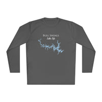 Bull Shoals Lake Life Dri-fit Boating Shirt – Breathable Material – Men's Long Sleeve Moisture Wicking Tee – Arkansas Lake