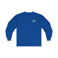 Lake Gaston Life Unisex Cotton Long Sleeve Tee - BACK PRINTED - North Carolina and Virginia Lake