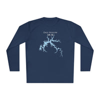 Dale Hollow Lake Life Dri-fit Boating Shirt – Breathable Material – Men's Long Sleeve Moisture Wicking Tee – Tennessee Lake