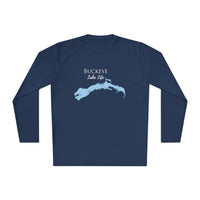 Buckeye Lake Life Dri-fit Boating Shirt – Breathable Material – Men's Long Sleeve Moisture Wicking Tee – Ohio Lake