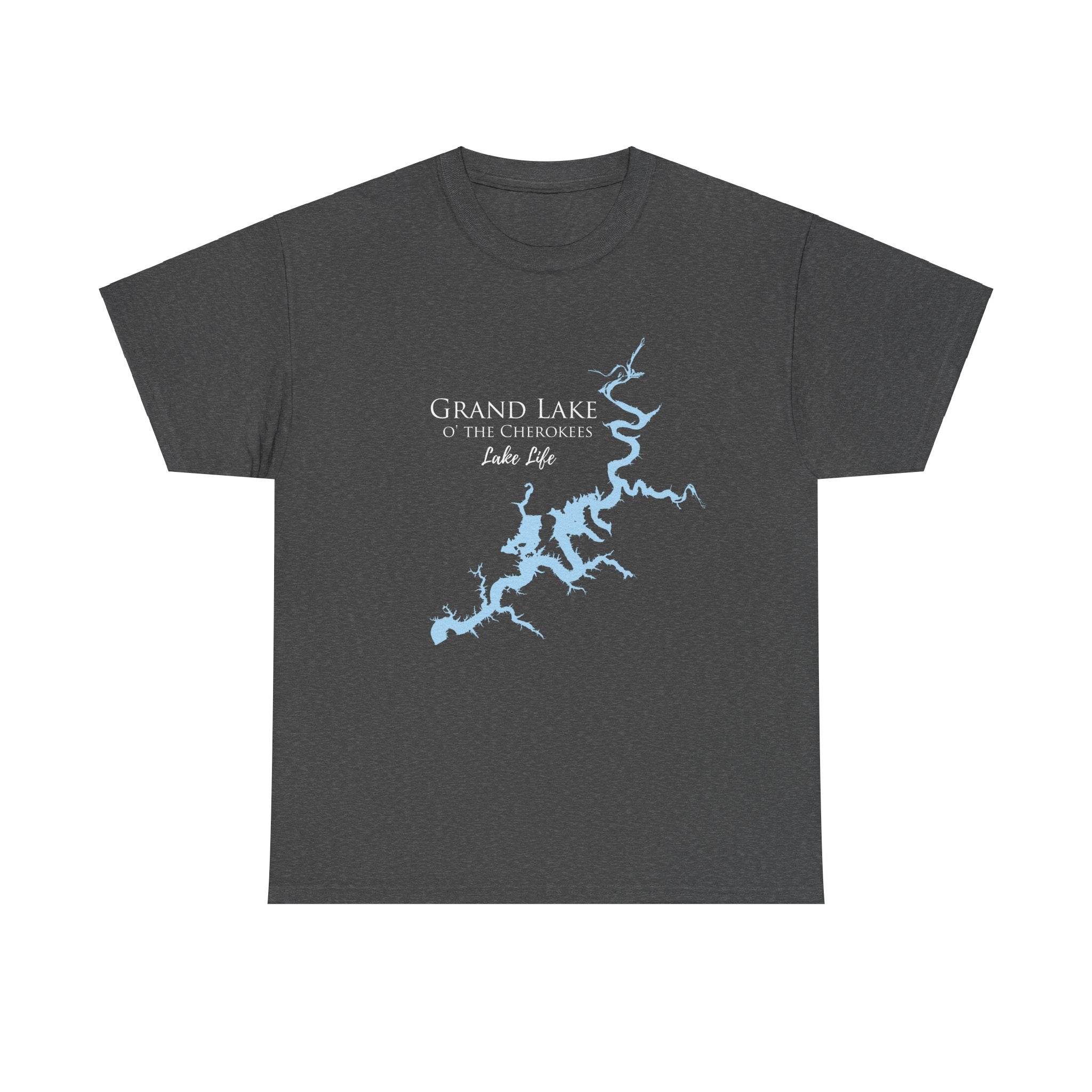 Grand Lake of the Cherokees Lake Life Heavy Cotton Tee - Oklahoma Lake