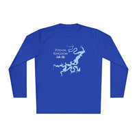 Possum Kingdom Lake Life Dri-fit Boating Shirt – Breathable Material – Men's Long Sleeve Moisture Wicking Tee – Texas Lake