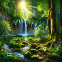 Explore the hidden gem of Cherokee Falls.
