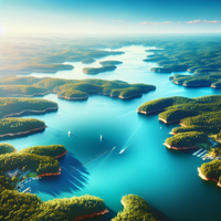 Discover the serene beauty of Lake Allatoona.