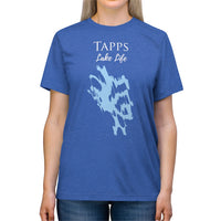 Lake Tapps Lake Life - Soft Polyester/Cotton Tee Blend - Washington Lake