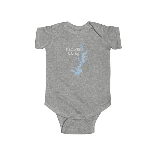 Lake Keowee Infant Fine Jersey Bodysuit - South Carolina Lake