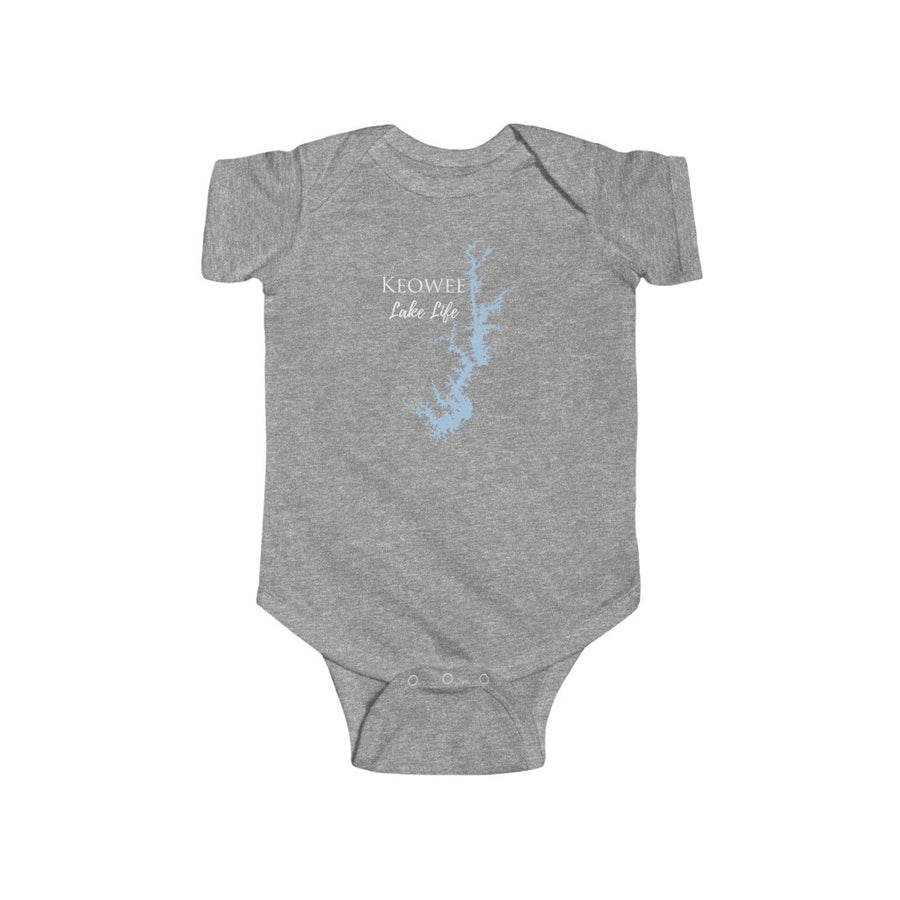 Lake Keowee Infant Fine Jersey Bodysuit - South Carolina Lake
