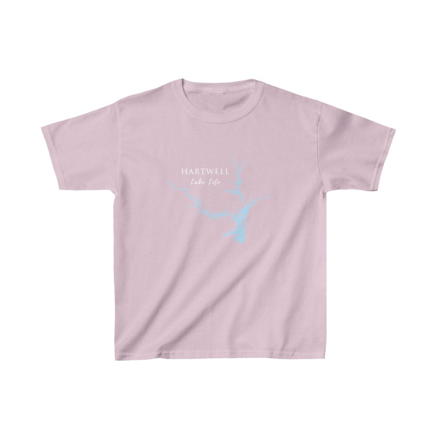 Hartwell Lake Life - Kids Heavy Cotton Tee - Georgia South Carolina Lake