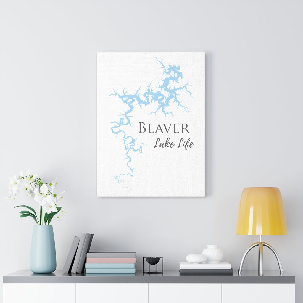 Beaver Lake Life  - Canvas Gallery Wrap - Canvas Print - Arkansas Lake