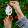 Conchas Lake Life Ceramic Ornament - Classic Christmas Ornaments -  New Mexico Lake