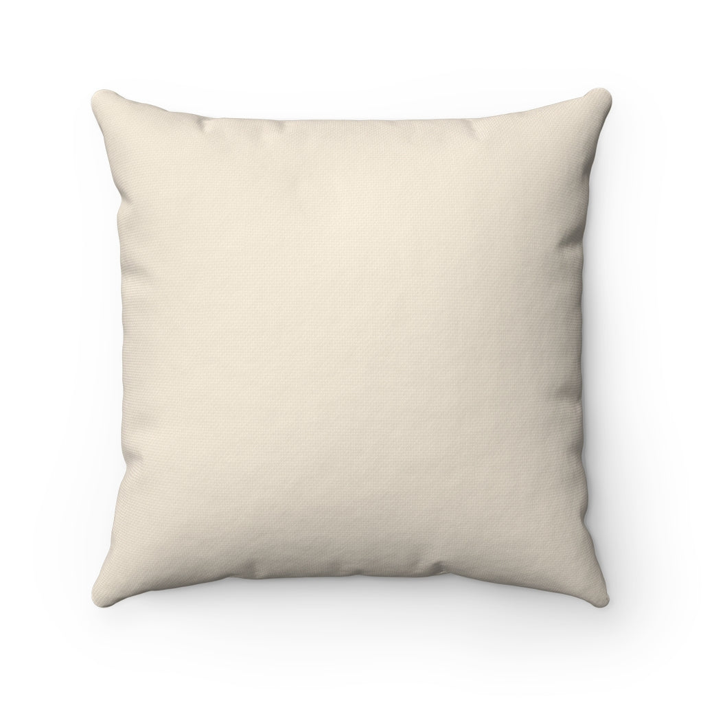 Conroe Lake Life Spun Polyester Square Pillow - Texas Lake