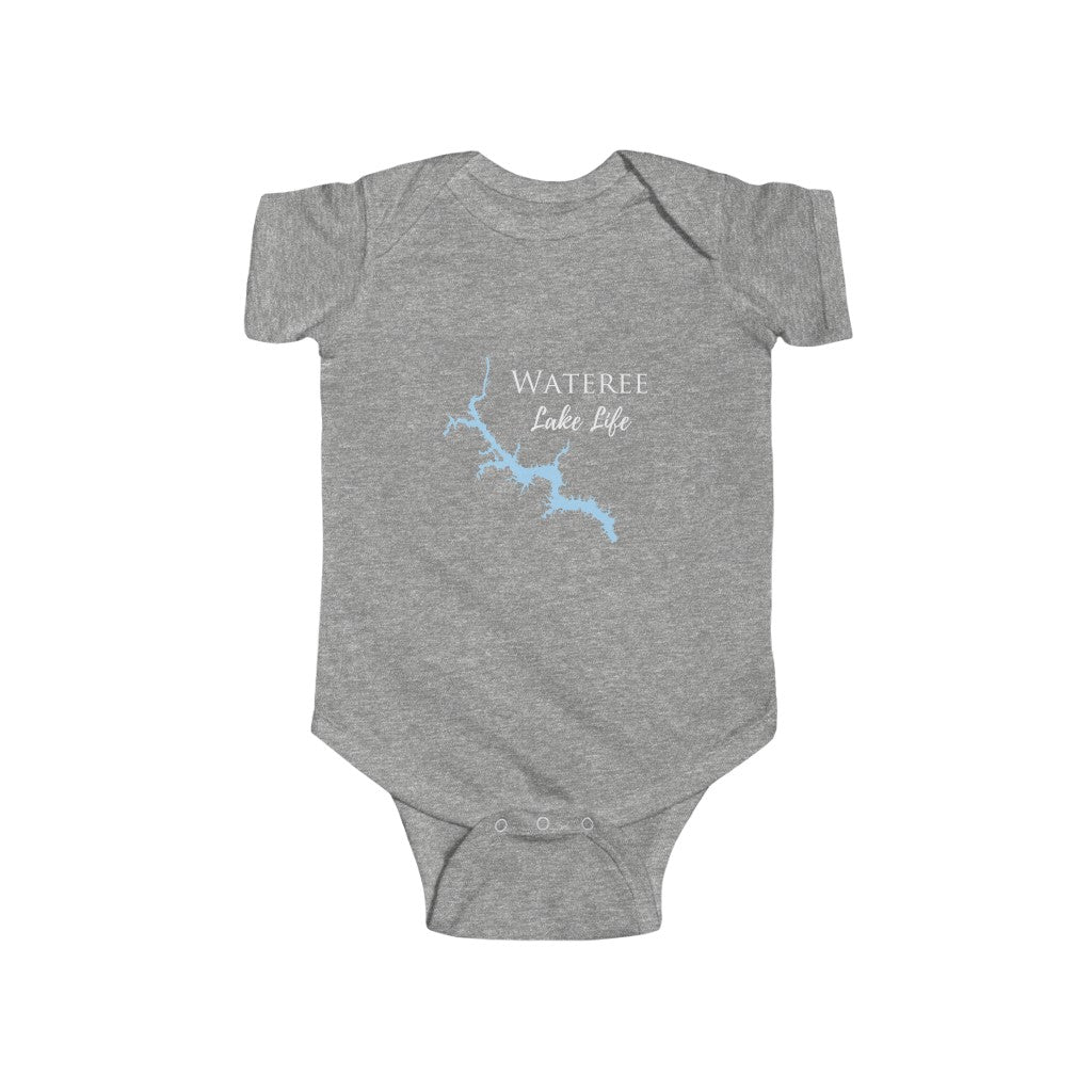 Wateree Infant Fine Jersey Bodysuit - South Carolina Lake