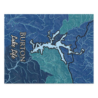 Burton Lake Life Jigsaw Puzzle (252, 500, 1000-Piece) - Georgia Lake