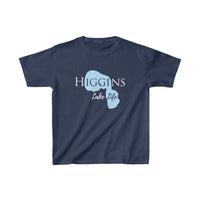 Higgins Lake Life - Kids Heavy Cotton Youth Tee - Michigan Lake