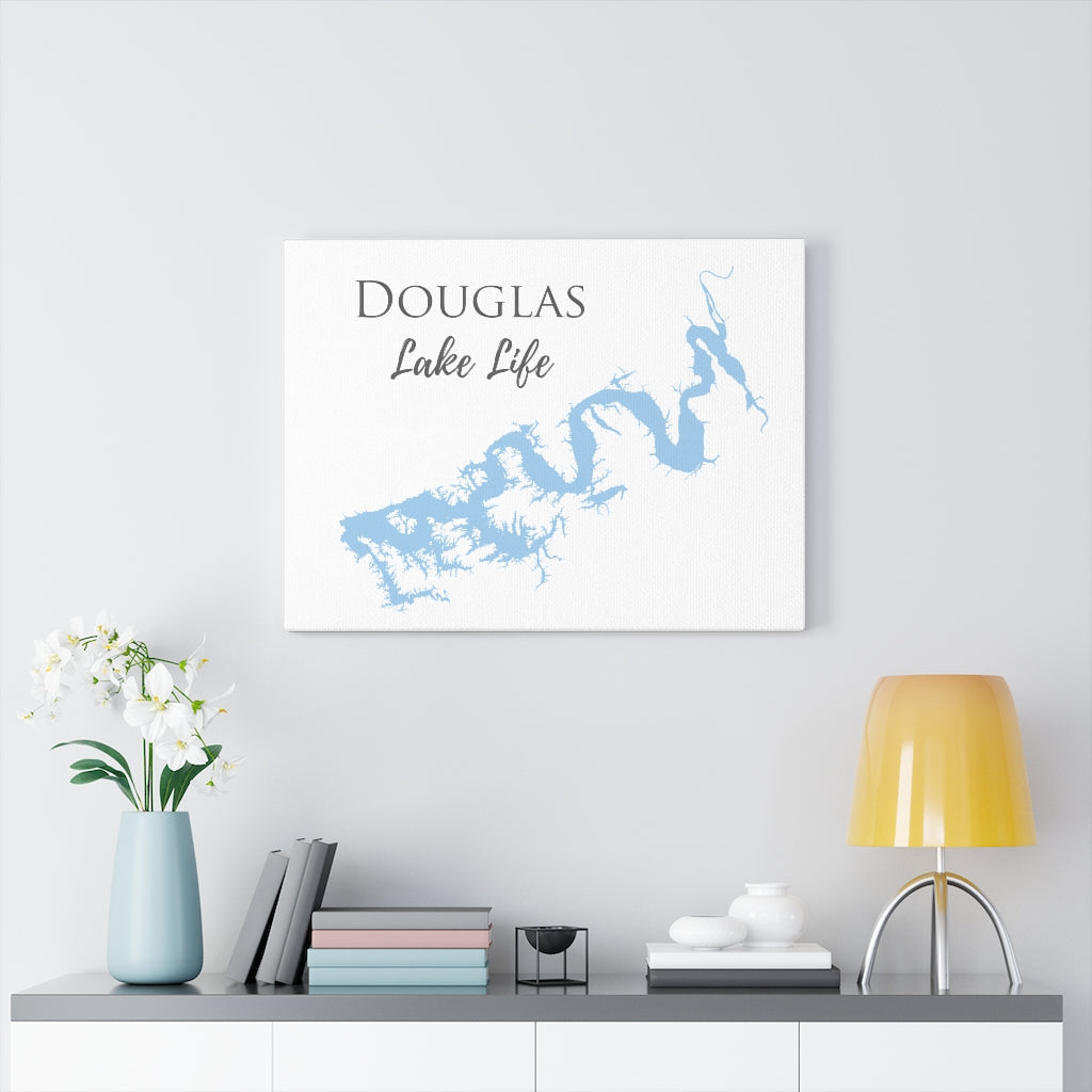 Douglas Lake Life  - Canvas Gallery Wrap - Canvas Print - Tennessee Lake