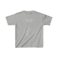 Lay Lake Alabama - Kids Heavy Cotton Tee - Alabama Lake