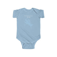 Winnipesaukee Lake Life Infant Fine Jersey Bodysuit - New Hampshire Lake