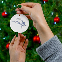 Lake of the Ozarks Lake Life Ceramic Ornament - Classic Christmas Ornaments - Missouri Lake