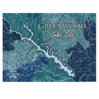 Greenwood Lake Life Jigsaw Puzzle (252, 500, 1000-Piece) - South Carolina Lake
