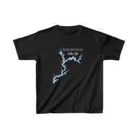 Shelbyville Lake Life - Kids Heavy Cotton Regular Fit Tee - Illinois Lake