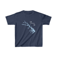 Lake Anna Life - Kids Heavy Cotton Tee - Virginia Lake