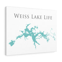 Weiss Lake Life  - Canvas Gallery Wrap - Canvas Print - Georgia Lake