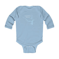 Hartwell Lake Life - Infant Long Sleeve Onsie - Georgia South Carolina Lake