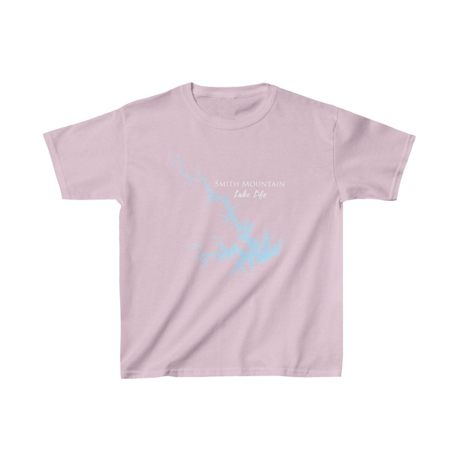 Smith Mountain Lake Life - Front Printed - Kids Heavy Cotton Tee - Virginia Lake