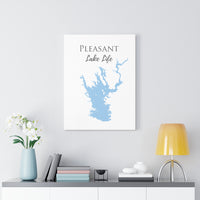 Pleasant Lake Life  - Canvas Gallery Wrap - Canvas Print - Arizona Lake