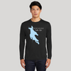Newfound Lake Life Dri-fit Boating Shirt - Breathable Material- Men's Long Sleeve Moisture Wicking Tee - New Hampshire Lake
