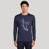 Load image into Gallery viewer, Oconee Lake Life Dri-fit Boating Shirt - Breathable Material- Men&#39;s Long Sleeve Moisture Wicking Tee - Georgia Lake