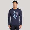 Load image into Gallery viewer, Perry Lake Life Dri-fit Boating Shirt - Breathable Material- Men&#39;s Long Sleeve Moisture Wicking Tee - Kansas Lake