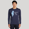 Winnebago Lake Life Dri-fit Boating Shirt - Breathable Material- Men's Long Sleeve Moisture Wicking Tee - Wisconsin Lake