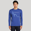 Pickwick Lake Dri-fit Boating Shirt - Breathable Material- Men's Long Sleeve Moisture Wicking Tee - Mississippi & Alabama & Tennessee Lake