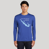 Sam Rayburn Lake Life Dri-fit Boating Shirt - Breathable Material- Men's Long Sleeve Moisture Wicking Tee - Texas Lake