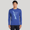 Toledo Bend Lake Life Dri-fit Boating Shirt - Breathable Material- Men's Long Sleeve Moisture Wicking Tee - Texas & Louisiana Lake