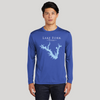 Lake Fork Dri-fit Boating Shirt - Breathable Material- Men's Long Sleeve Moisture Wicking Tee - Texas Lake