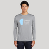Tahoe Lake Life Dri-fit Boating Shirt - Breathable Material- Men's Long Sleeve Moisture Wicking Tee - California & Nevada Lake