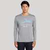 Cypress Springs Lake Life Dri-fit Boating Shirt - Breathable Material- Men's Long Sleeve Moisture Wicking Tee - Texas Lake