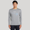 Ozarks Lake Life Dri-fit Boating Shirt - Lake of the Ozarks - Breathable Material- Men's Long Sleeve Moisture Wicking Tee - Missouri Lake