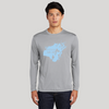 Indian Lake Life Dri-fit Boating Shirt - Breathable Material- Men's Long Sleeve Moisture Wicking Tee - Ohio Lake