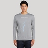 Lay Lake Alabama Dri-fit Boating Shirt - Breathable Material- Men's Long Sleeve Moisture Wicking Tee - Alabama Lake
