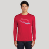 Lake Gaston Life Dri-fit Boating Shirt - Breathable Material- Men's Long Sleeve Moisture Wicking Tee - North Carolina Lake